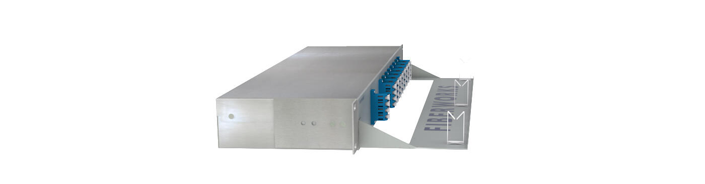 F-CMUX-18-2761-MLA Fiberworks AS  Fiberworks 18 ch. CWDM Mux+Demux C27-C61, Monitor ports, LC/APC