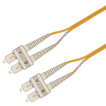 P-MM6-D3O-SCP-SCP-xx Fiberworks AS  Patch MM DPX SC/PC-SC/PC xx m 62,5/OM1 2x &#248;2mm Orange