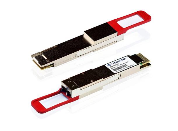 QSFP-DD, 400GBASE-ER8, 8x50 Gbps, 40km 1310nm, 15.5dB, SM, LC 