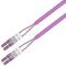 P-OM4-D5M-LCP-LCP-30 Fiberworks AS  Patch MM DPX Flat LC/PC-LC/PC 30 m 50/OM4 BIF 3x5mm Ruggedized magenta