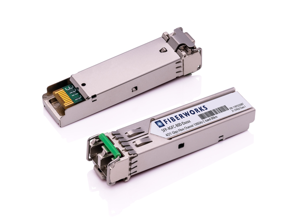 SFP, 4/2/1G Fibre Channel, 80km DWDM, 24dB, DDM, SM 