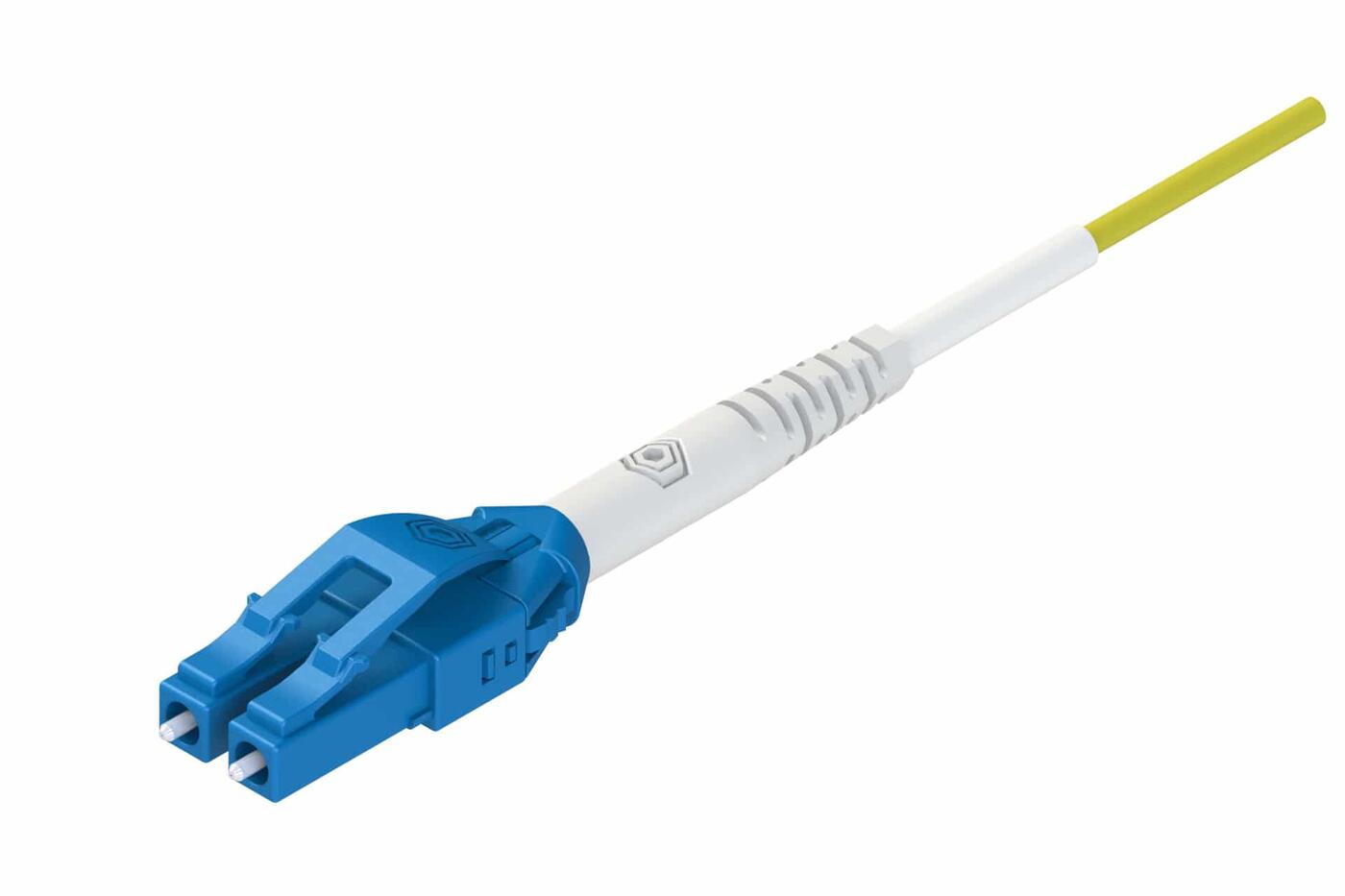 P-SM9-U2Y-LCU-LCU AFL Hyperscale  Snor AFL SM Uniboot LC/UPC-LC/UPC xx m 9/OS2 G.657.A2 &#248;2mm Gul