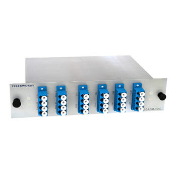 F-DOADM-8DC-MLU-2128 Fiberworks AS  Fiberworks 8 ch. DWDM OADM w/mon.ports C21 - C28, &quot;drop and continue&quot;, LC