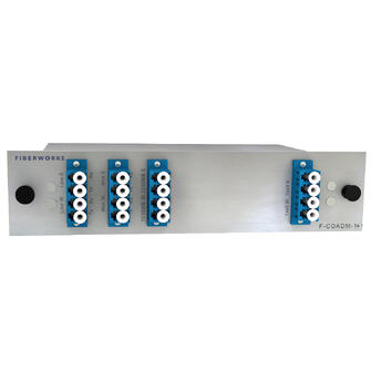 F-COADM-1+1-MLU-xx Fiberworks AS  Fiberworks 1+1 ch. CWDM OADM w/mon.ports East+west, LC
