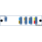 F-CMUX-BIDI8-B-MLU Fiberworks AS  Fiberworks 8 ch. CWDM BiDi Mux/Demux Single fiber, Mon. port, LC/UPC, B-side