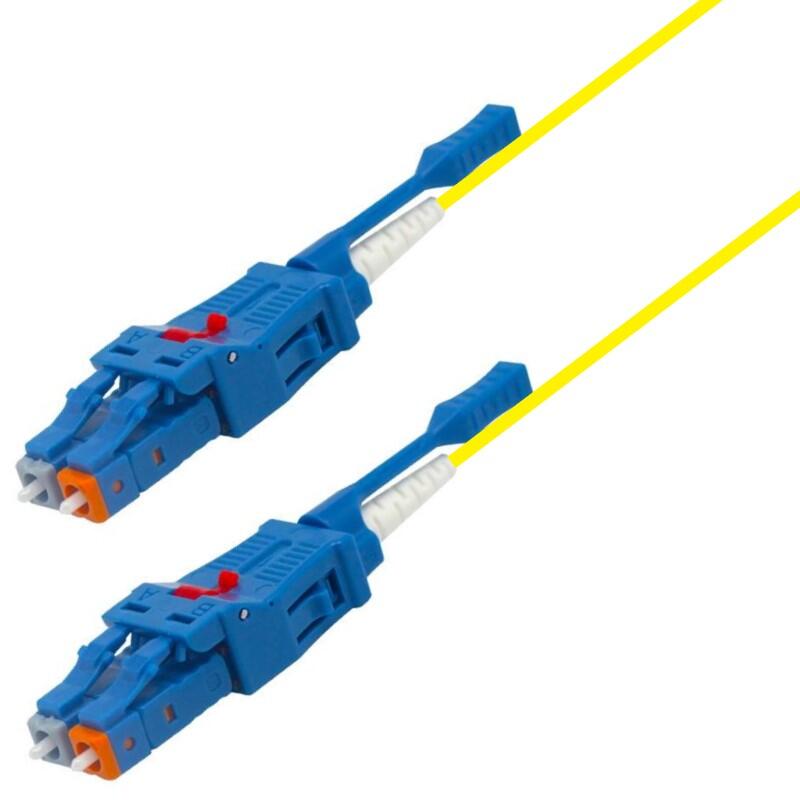 P-7A2-U2Y-LCU-LCU-xx Fiberworks AS  Snor SM Uniboot LC/UPC-LC/UPC xx m 9/OS2 G.657.A2  &#248;2,0mm Gul
