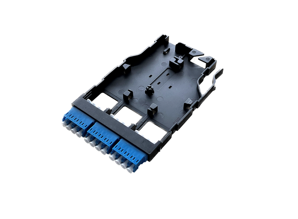 MPB6 Module for patching 12x LC SM 3x LC-QUAD adapter, Blue, B90