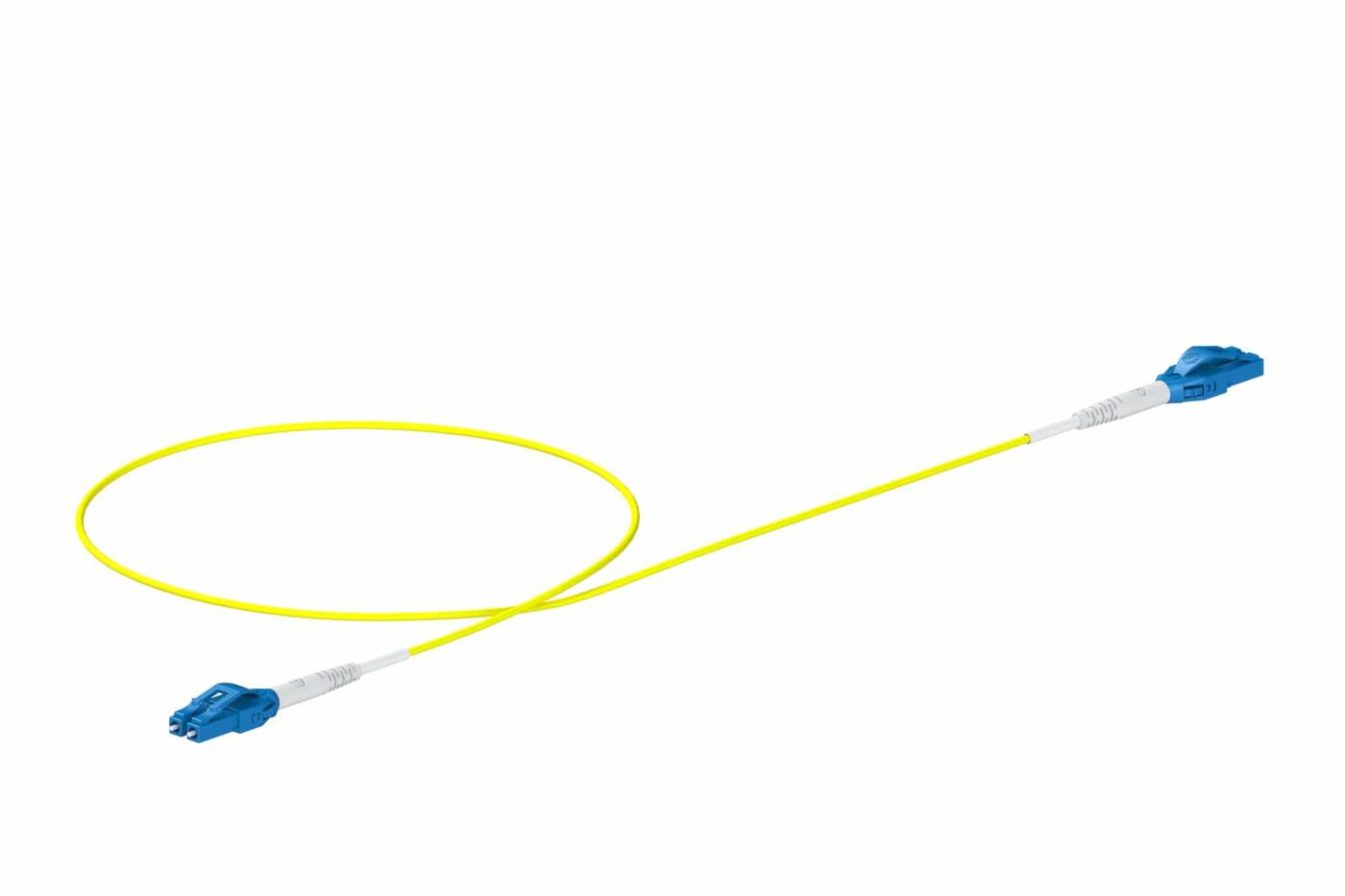 P-SM9-U2Y-LCU-LCU-60 AFL Hyperscale  Patch SM Uniboot LC/UPC-LC/UPC 60 m 9/OS2 G.657.A1 ø2mm Yellow LSZH