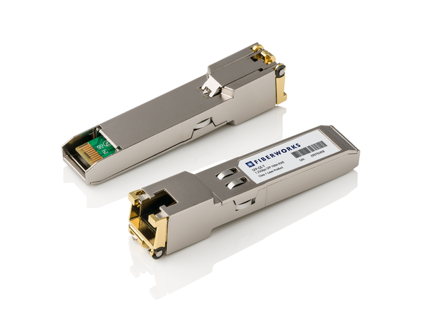 SFP, 1000Base-T Copper Interface for SerDes host systems 