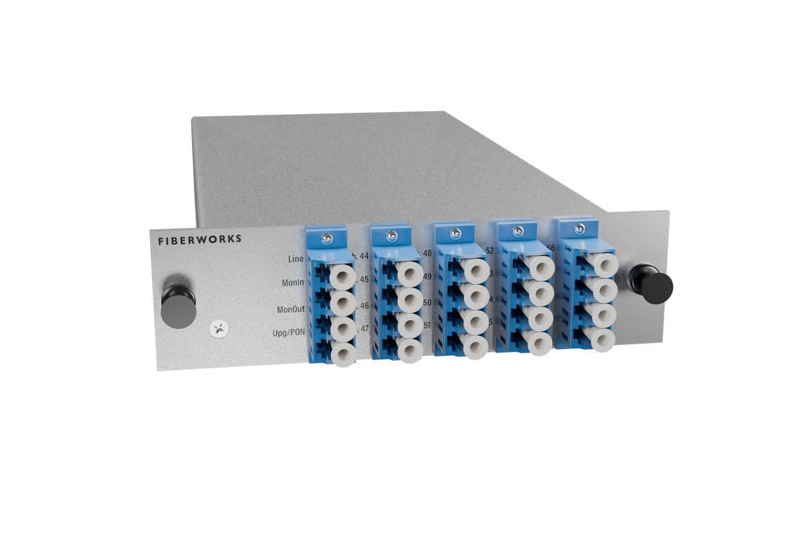 F-DOADM-8DC-L2-xxyy Fiberworks AS  Fiberworks 8 ch. DWDM OADM, LGX2 Cxx - Cyy, &quot;drop and continue&quot;, LC