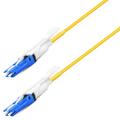 Patch SM Uniboot CS/UPC-CS/UPC, 45 m 9/OS2 G.657.A2 &#248;2mm, IEC-B, Yellow