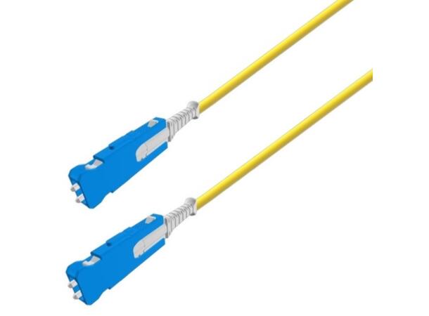Patch SM Uniboot SN/UPC-SN/UPC, xx m 9/OS2 G.657.A2 ø2mm, IEC-B, Yellow 