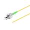 PT-SM9-T9Y-FCA-15-BP Fiberworks AS  Pigtail FC/APC-R, 12-pack blister 1,5 m G.657.A2, 900µm tight buffer, Yellow