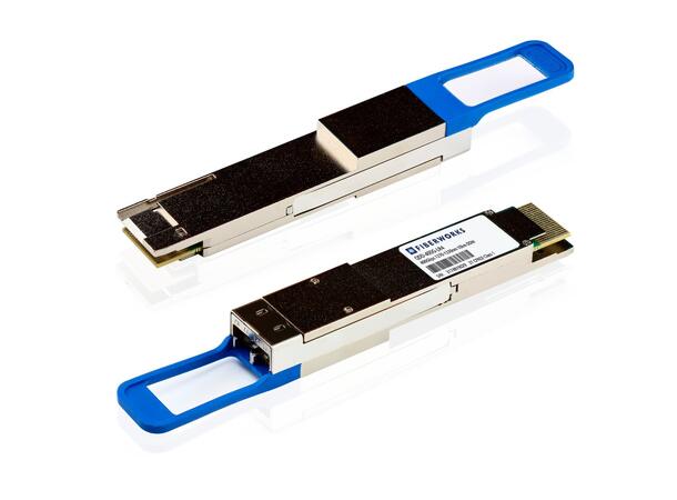 QSFP-DD, 400GBASE-LR4, 4x100 Gbps, 10km 1310nm, 6.5dB, SM, LC, Juniper 