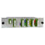 Fiberworks 8+1 CATV CWDM Mux+Demux, APC C47-C61 + 1310nm/CWDM upgrade, Mon.ports