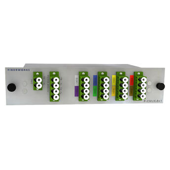 F-CMUX-8+1-4761-MLA Fiberworks AS  Fiberworks 8+1 CATV CWDM Mux+Demux, APC C47-C61 + 1310nm/CWDM upgrade, Mon.ports