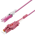 Patch MM Uniboot CS/PC-LC/PC, 1.5 m 50/OM4 BIF &#248;2mm,  Magenta