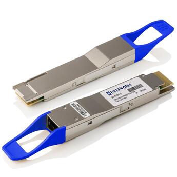 QDD-4x100G-LR-C Fiberworks AS  QSFP-DD, 400GBASE, 4x100 Gbps, 10km Cisc 1310nm, 6dB, SM, MPO8