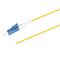 PT-7A2-T9Y-LCUb15-BP Fiberworks AS  Fiberhale SM LC/UPC 12-pakn. 1,5 m IEC-B 9/OS2 G.657.A2, 900µm fast kledning, Gul