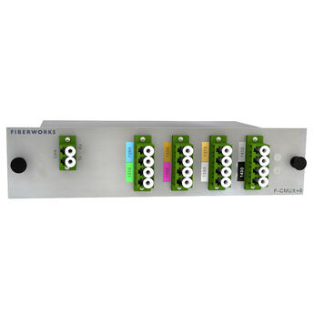 F-CMUX+8-LB2943-LA Fiberworks AS  Fiberworks 8 ch. CATV CWDM Mux+Demux Low band C29-C43, LC/APC