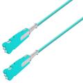 Patch MM Uniboot SN/PC-SN/PC, 12 m 50/OM3 BIF &#248;2mm, Aqua