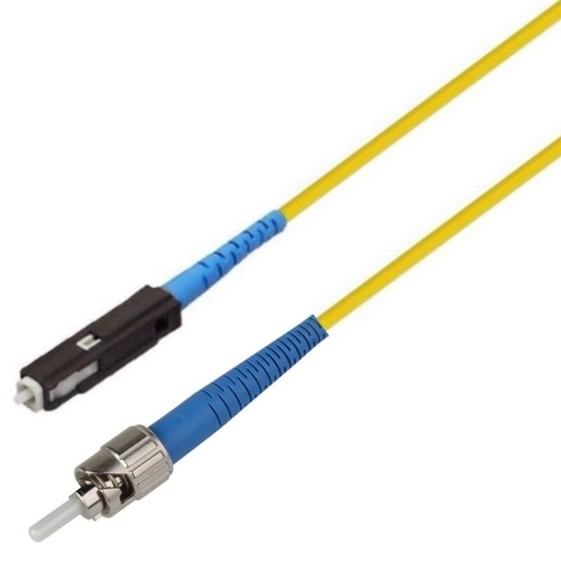P-SM9-S2Y-MUU-STU0.5 Fiberworks AS  Patch SM SPX MU/UPC-ST/UPC 0,5 m 9/OS2 G.657.A2 &#248;2mm Yellow