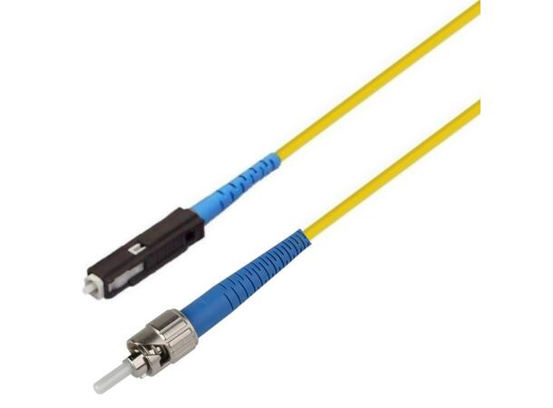 Patch SM SPX MU/UPC-ST/UPC 0,5 m 9/OS2 G.657.A2 ø2mm Yellow 