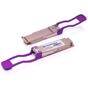QSFP28-BX20-23-U Fiberworks AS  QSFP28, BiDi, 100GBASE, 20 km Fiberworks Tx1291/Rx1311, 10dB, SM, LC, Fiberworks