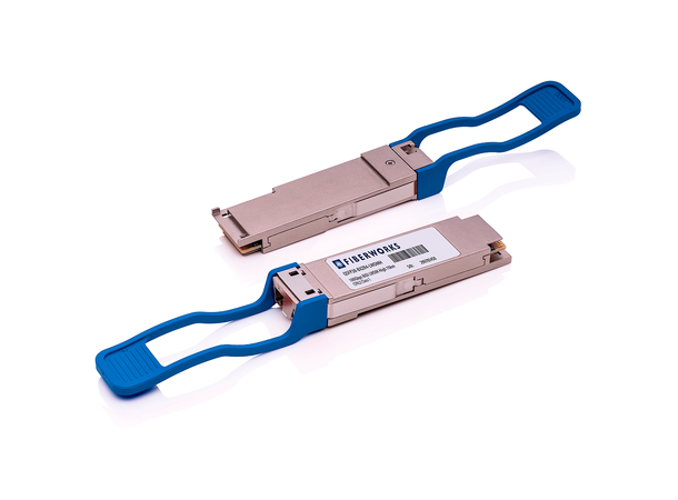 QSFP28, BiDi, 100GBASE, 80 km, LWDM High Tx L7-L10/Rx L2-L5, 30dB, SM, LC 