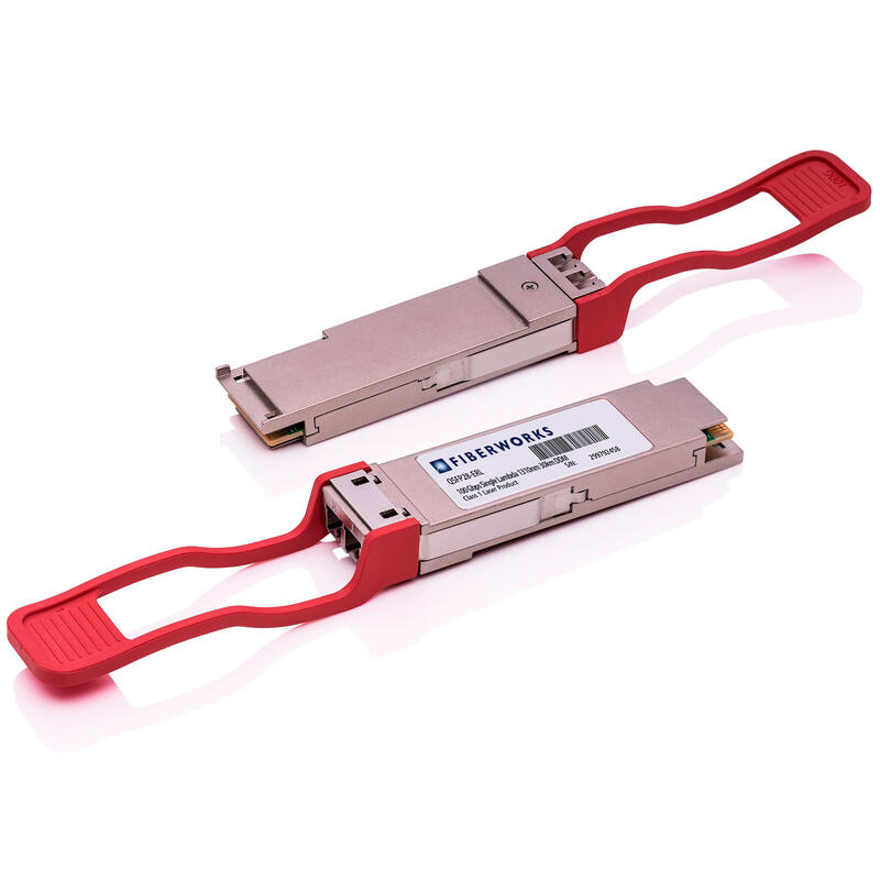 QSFP28, 100GBASE-ERL, SingleLambda, 30km 1310nm, 12.5dB, SM