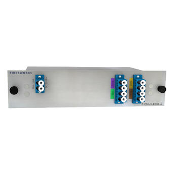 F-CMUX-BIDI4-A-MLU Fiberworks AS  Fiberworks 4 ch. CWDM BiDi Mux/Demux Single fiber, Mon. port, LC/UPC, A-side
