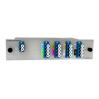 F-CMUX+8-LB2943-LU Fiberworks AS  Fiberworks 8 ch. CWDM Mux+Demux Low band C29-C43, LC/UPC