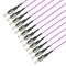 PT-OM4-T9M-STP-15-BP Fiberworks AS  Pigtail MM ST/PC 12-pack blister 1,5 m 50/OM4 BIF 900µm tight buffer Magenta