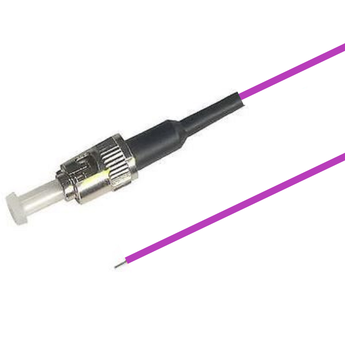 PT-OM4-T9M-STP-15-BP Fiberworks AS  Pigtail MM ST/PC 12-pack blister 1,5 m 50/OM4 BIF 900&#181;m tight buffer Magenta
