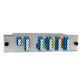 Fiberworks 8+1 ch. CWDM Mux+Demux C47-C61 + 1310nm/CWDM upgrade, Mon.ports
