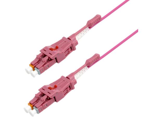 Patch MM DPX Armored LC/PC-LC/PC 30 m 50/OM4 BIF ø3mm LC Uniboot E.Fiolet LSZH 