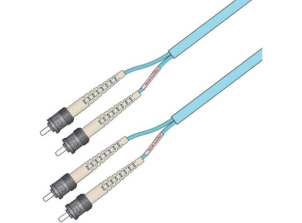 Snor MM DPX Forsterket ST/PC-ST/PC xx m 50/OM3 BIF 3x5mm Ruggeduzed Aqua 