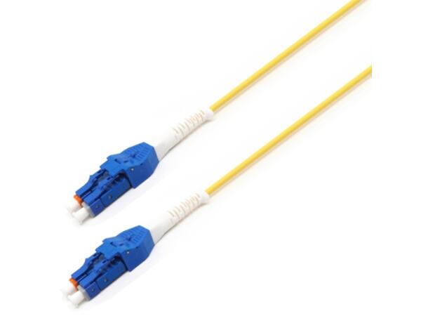 Snor SM DPX Armert LC/UPC-LC/UPC xx m G.657.A1 ø3mm Yellow, LC Uniboot 