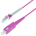 Patch MM SPX LC/PC-SC/PC 1 m 50/OM4 BIF &#248;2mm Erika Fiolett