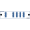 F-DMUX-8+1-2128-LU Fiberworks AS  Fiberworks 8+1 ch. DWDM Mux+Demux ITU ch. 21-28, 100 GHz, Upgrade/1310WB