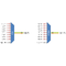 F-DMUX-8+1-2128-LU Fiberworks AS  Fiberworks 8+1 ch. DWDM Mux+Demux ITU ch. 21-28, 100 GHz, Upgrade/1310WB