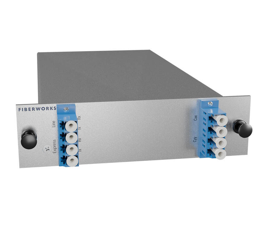 F-DOADM-2DC-L2-xxyy Fiberworks AS  Fiberworks 2 ch. DWDM OADM, LGX2 &quot;drop and continue&quot;, LC