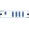 F-DMUX-8-LL-2936-LU Fiberworks AS  Fiberworks 8 ch. DWDM Mux+Demux Low Loss ITU ch. C29-C36, 100 GHz, LC/UPC