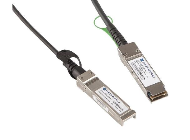 SFP-DD to QSFP 100G DAC Passive, 100GBASE-CR2 