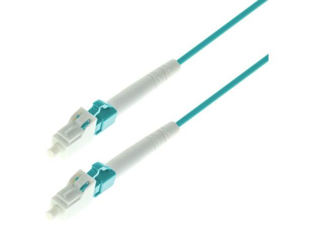 Snor MM SPX LC/PC-LC/PC xx m 50/OM3 BIF ø2mm Aqua 