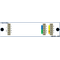 F-CMUX-4+1-MM6-LP Fiberworks AS  Fiberworks 4+1 ch. OM1 CWDM Mux+Demux C51-C57 + 1310 WB, 62.5 µm, LC/PC