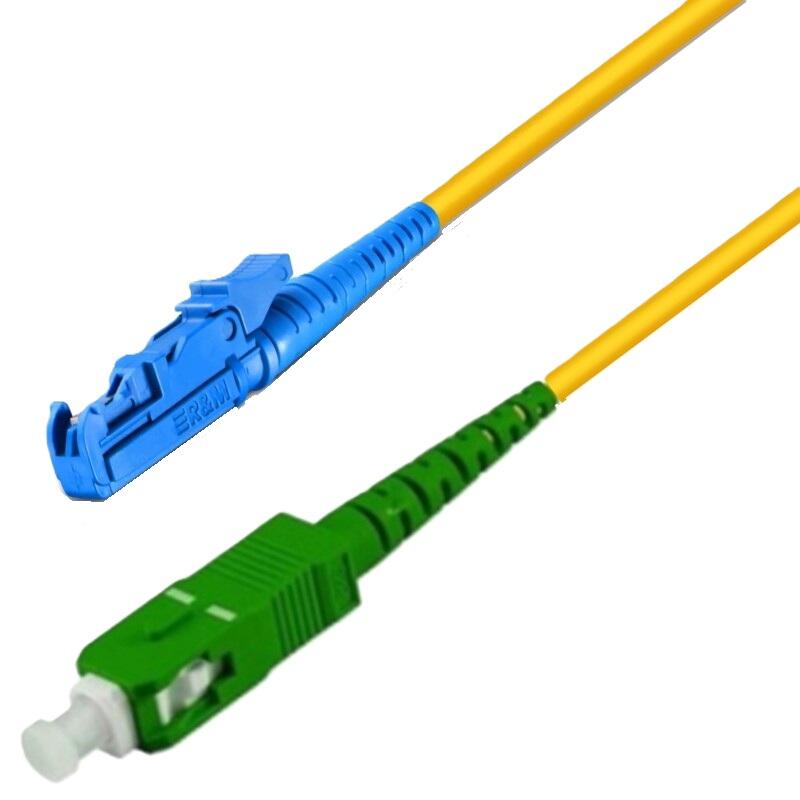 P-7A2-S2Y-E2U-SCA-07 Fiberworks AS  Patch SM SPX E2000/UPC-SC/APC 7 m 9/OS2 G.657.A2 &#248;2mm Yellow