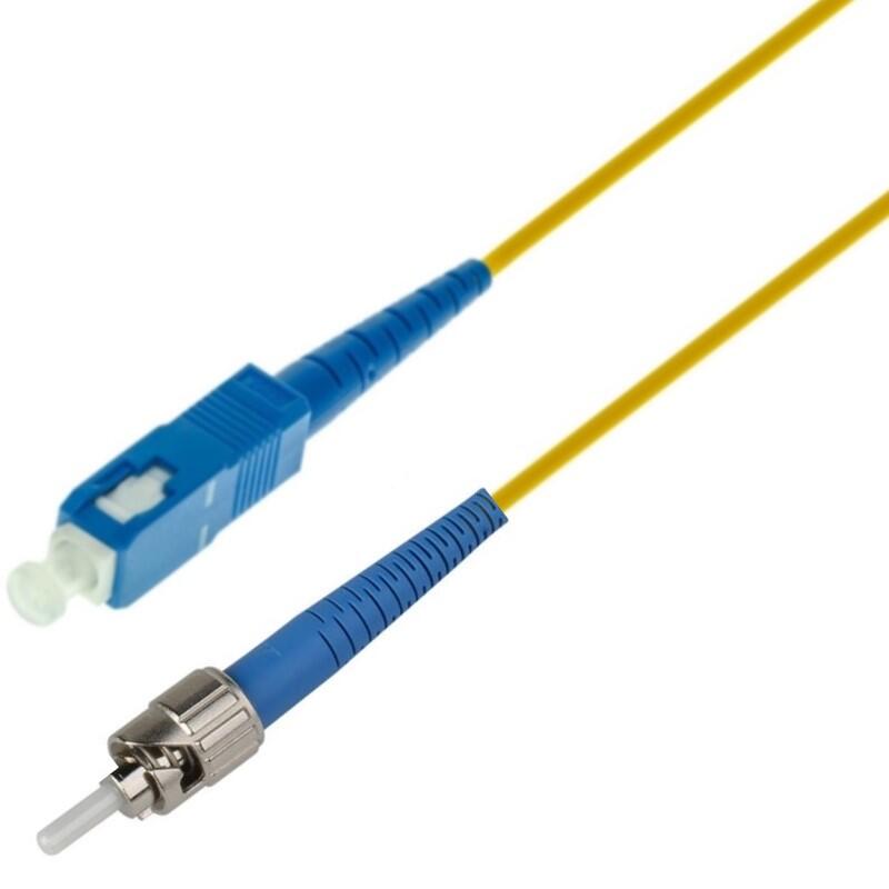 P-SM9-S2Y-STU-SCU-05 Fiberworks AS  Patch SM SPX ST/UPC-SC/UPC 5 m G.657.A2 ø2mm Yellow