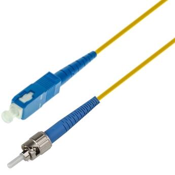 P-SM9-S2Y-STU-SCU-05 Fiberworks AS  Patch SM SPX ST/UPC-SC/UPC 5 m G.657.A2 ø2mm Yellow