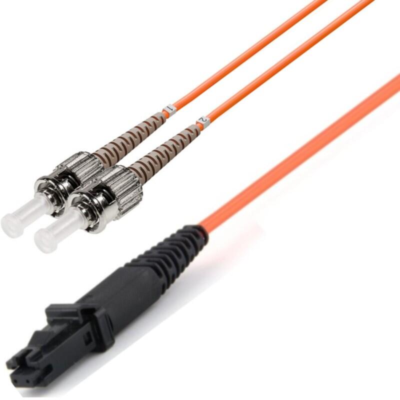 P-MM6-D2O-STP-MTJ-02 Fiberworks AS  Patch MM DPX ST/PC-MTRJ(f)/PC 2 m 62,5/OM1 2x ø2mm Oransje (MTRJ Female)